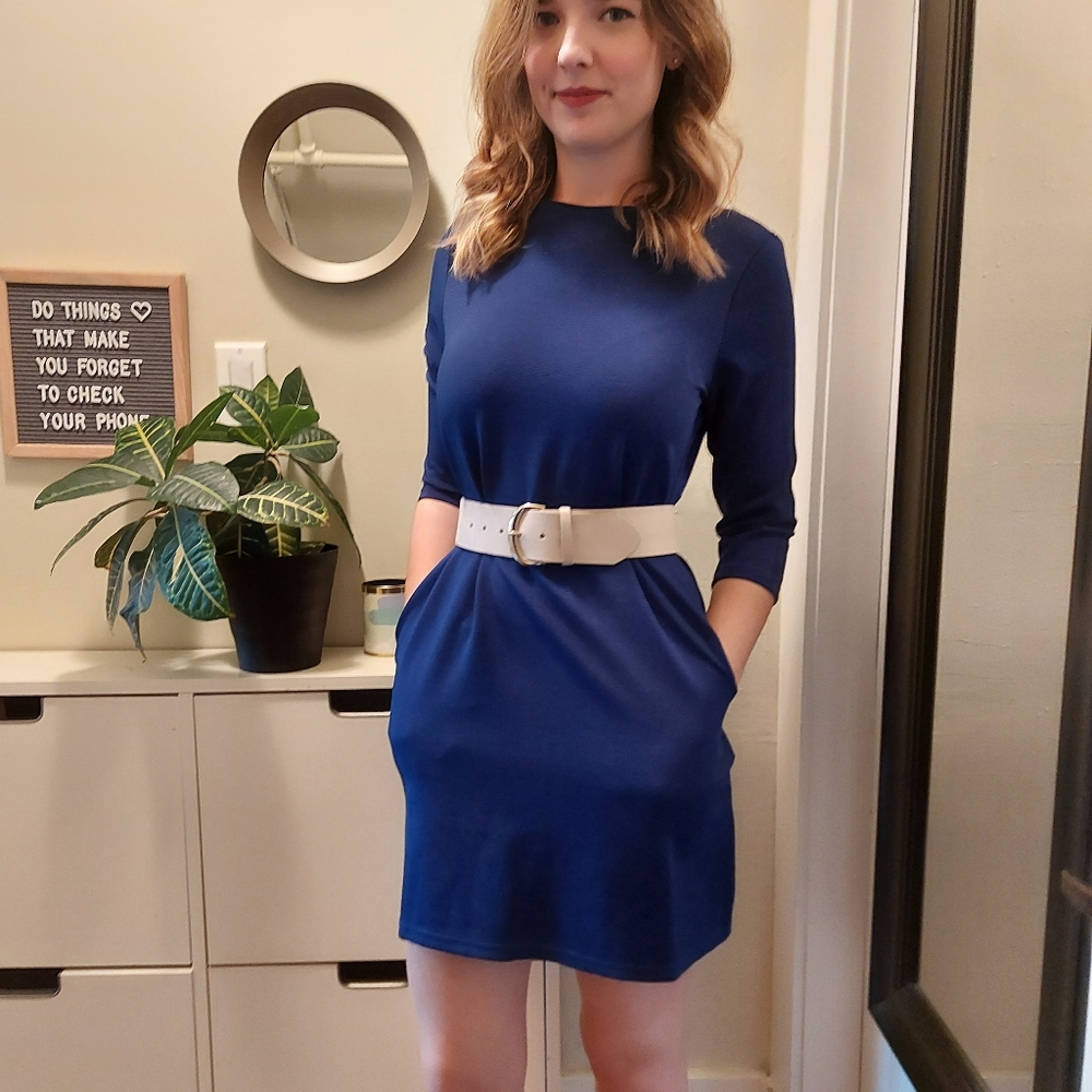 BNWOT 1861 Blue Dress Size Small